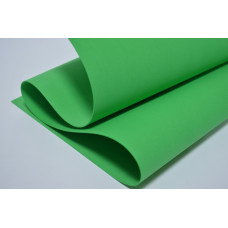 Фоамиран (1,2мм) 60*70см  зеленый  (3837)