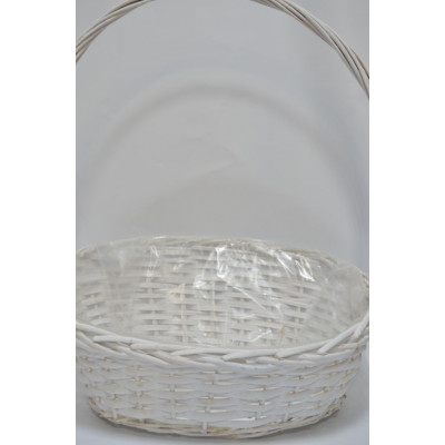 Корзина с высокой ручкой (D23см / борт 15см / высота ручки 53см) (7496)