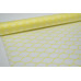 Плёнка матовая "Соты" 70см*10м желтая (3075)