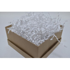 Наполнитель бумажный волнистый (100г) белый (7686)