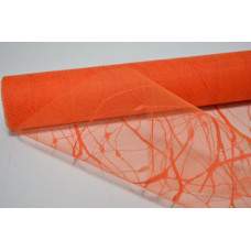 Сетка-тюль "Волна" 50см*5м оранжевая (1879)