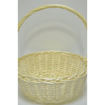 Корзина овальная "Гигант" 50см*43см*18см*48см коричневая (8462)