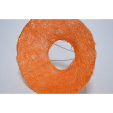 Каркас "Гладкий сизаль" D20см оранжевый (9859)