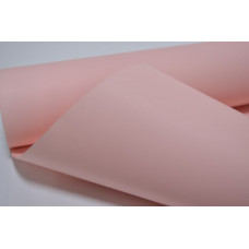 Плёнка матовая 50см*30м (Корея) нежно-розовая (8586)