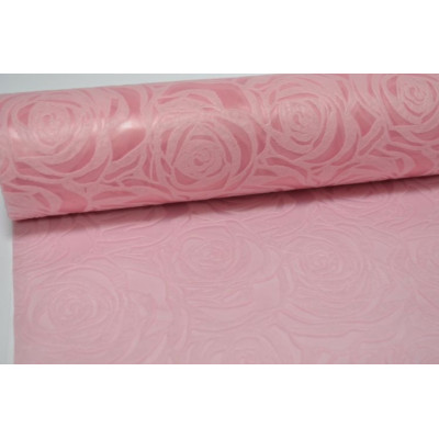 Фетр 3D "Роза" 50см*10м туманно-розовый (3804)