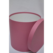 Коробка шляпная D30см Н30см мальва (0160)