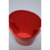 Коробочка для цветов D15см*10см / Н12см*19см красная (9608)