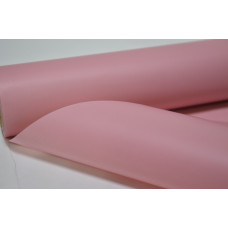 Пленка матовая на втулке 60см*10м пыльно-розовая (3231)