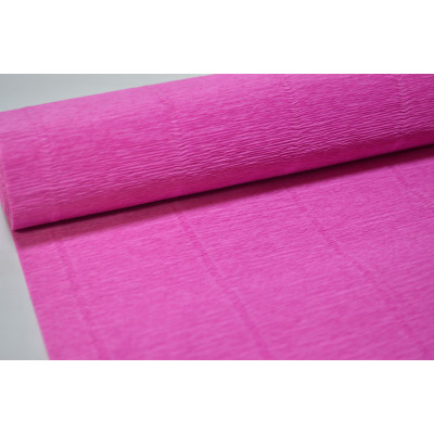 8-30 Гофрированная бумага 50см*2,5м (Италия) 550 розовая