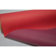 Матовая пленка двухсторонняя (Корея) 50см*10м красная-бордо (4652)