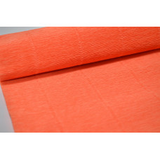 Гофрированная бумага 50см*2,5м (Италия) 581 ярко-оранжевая (8103)