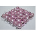Набор шаров D3см в тубе микс (пластик) светло-розовый (36шт) (4145)