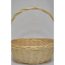 Корзина овал 33см*28см*13см*35см натуральная (5635)