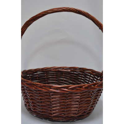 Корзина белая D34см Н12см*35см  (7939)