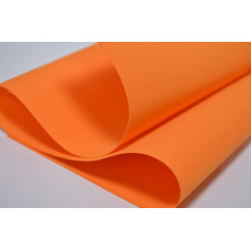 Фоамиран в листах 60см*70см (0,8мм) оранжевый (9503)