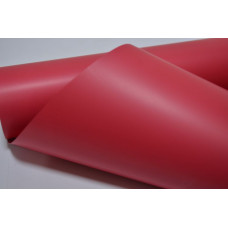 Плёнка матовая 50см*30м (Корея) красная (8678)
