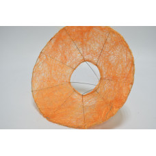Каркас "Гладкий сизаль" D30см оранжевый (0266)