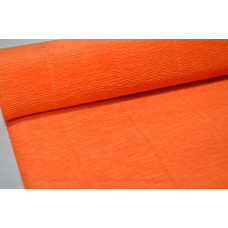 Гофрированная бумага 50см*2,5м (Италия) 20Е2 апельсин (0205)