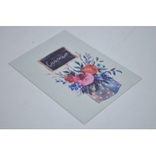 Мини-открытка 5см*7см "Счастья" (10шт) (5844) (арт.600.55)