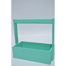 Ящик с ручкой 25см*12см*7,5см*25см тиффани (5165)