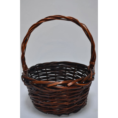 Корзина с высокой ручкой (D25см / борт 10см / высота ручки 51см) (3620)