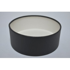 Коробка "Шайба" без крышки D20см*Н8см чёрная (4443)