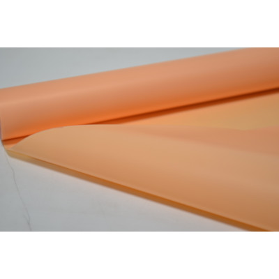 Пленка матовая 60см*10м оранжевый пастель (9095)