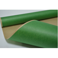 Бумага крафт 70см*10м зеленая (3249)