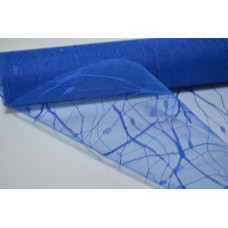 Сетка-тюль "Волна" 50см*5м синяя (1831)
